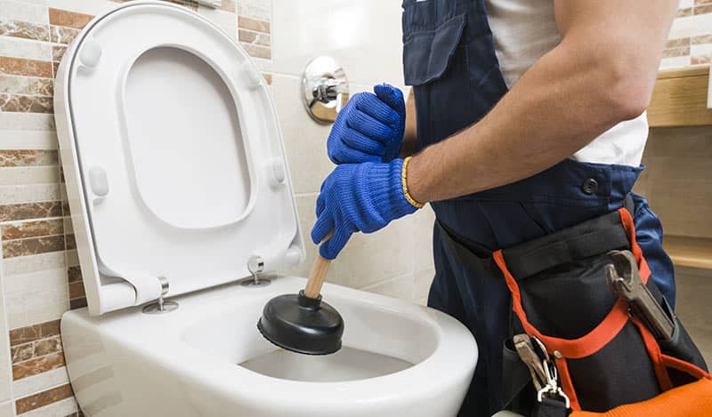 Un toilette bouché ?